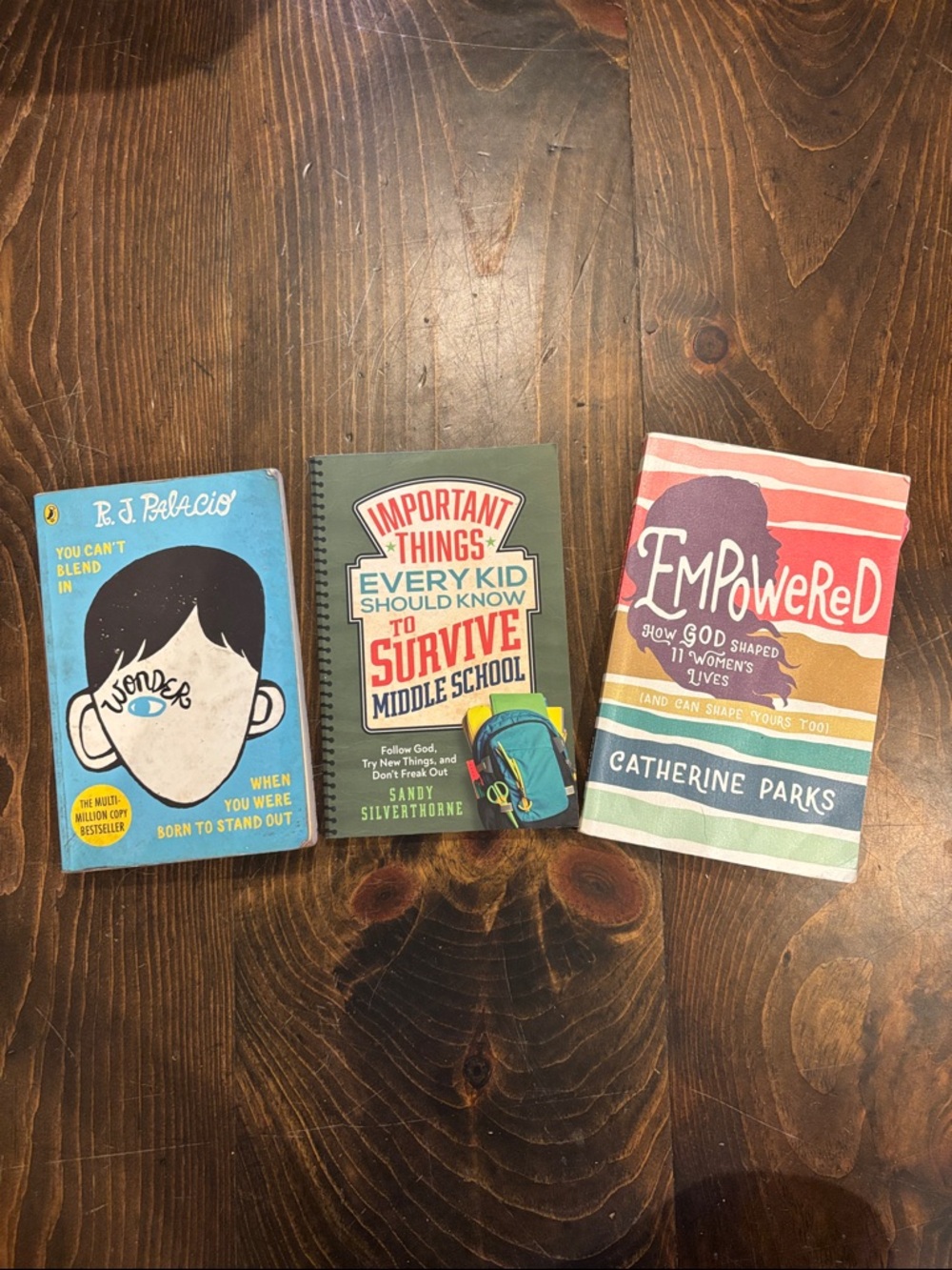 Bundle of 3 books